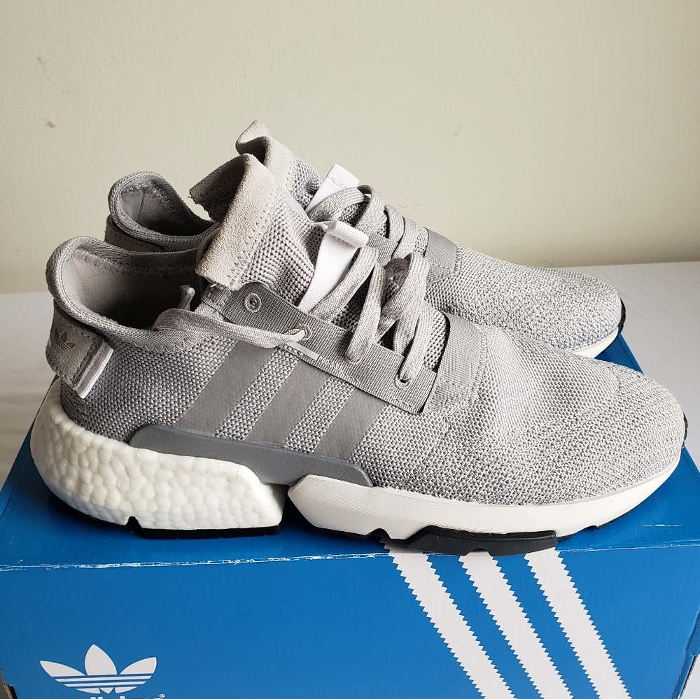 Adidas Men's POD S3.1 Shoes - Grey/Reflective Silver. Mens size 9